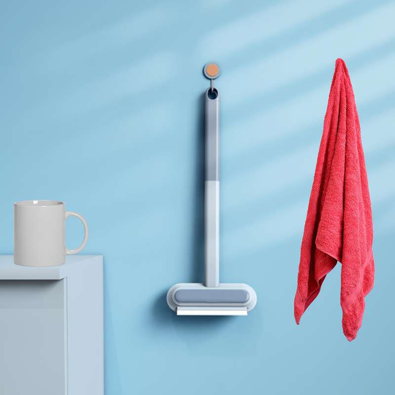 1pc Multi-Functional Window Cleaner Brush with Scraper