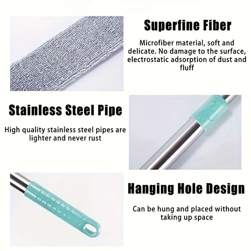 Microfiber Duster with Extendable Handle
