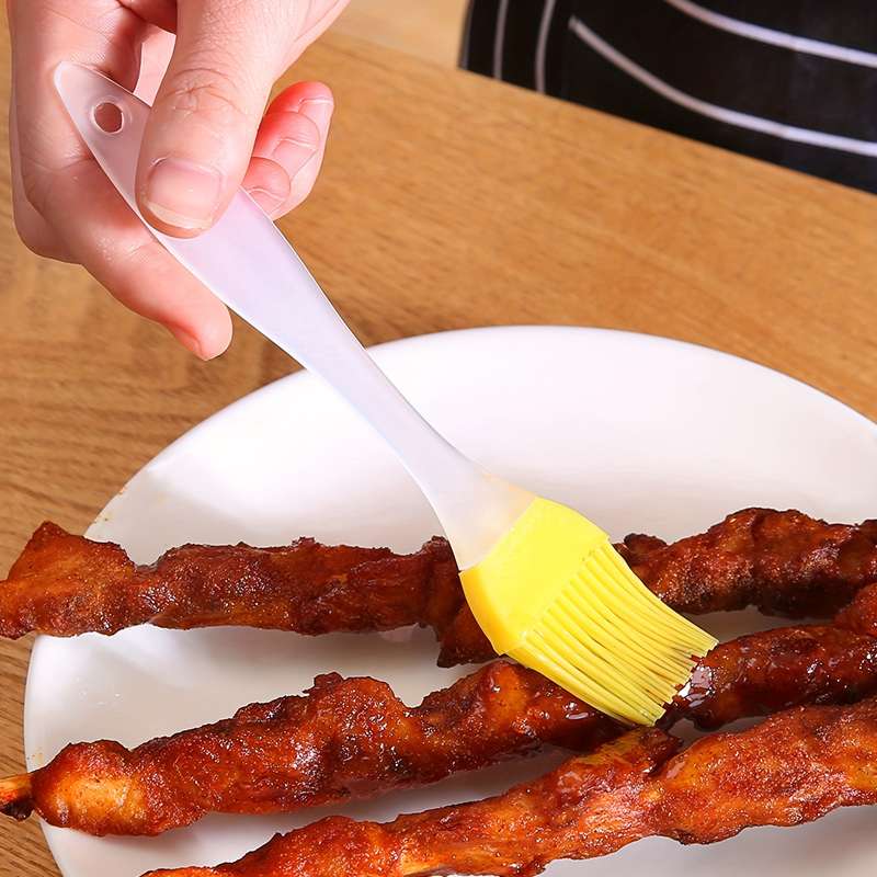 1pc Silicone Brushes Baking Brushes Soft Durable Grill Brushes Kitchen Brushes