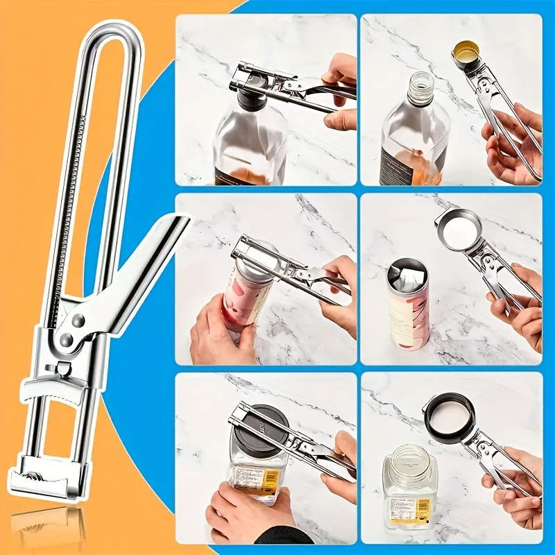 1pc Stainless Steel Jar Opener