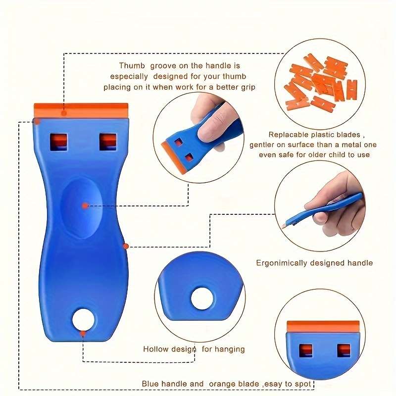1 Set Plastic Razors