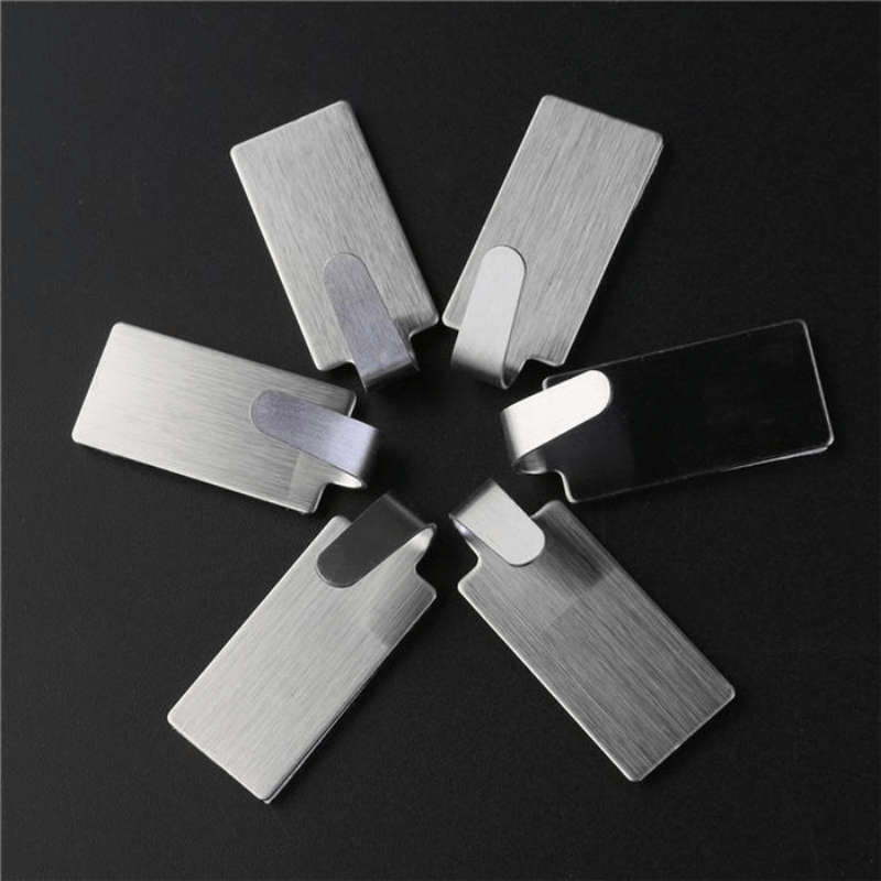 Adhesive Stainless Steel Towel Hooks Towel Racks Wall Hooks
