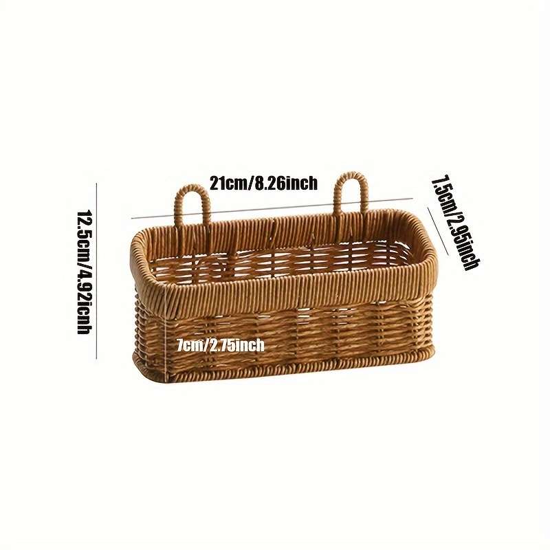 Clutter-FreeModern Wall-Mounted Kitchen Storage Basket