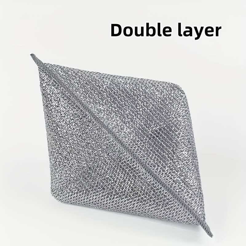 5pcs Reusable Stainless Steel Scouring Pads