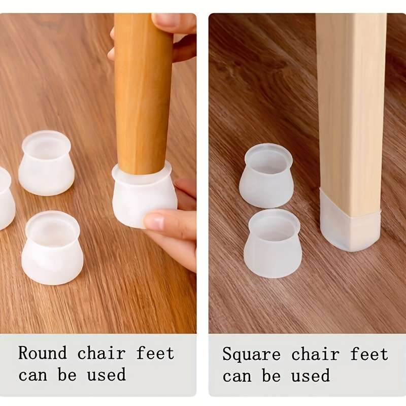 20pcs Silicone Furniture Leg Protectors