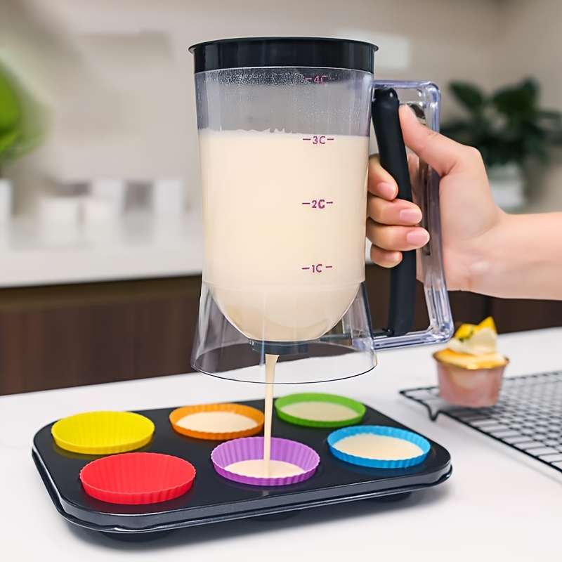1pc  Non-Stick Plastic Cupcake Batter Dispense