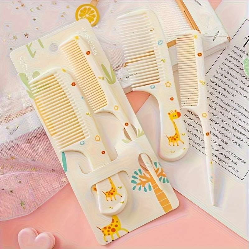 Cartoon Animal Hair Comb Set