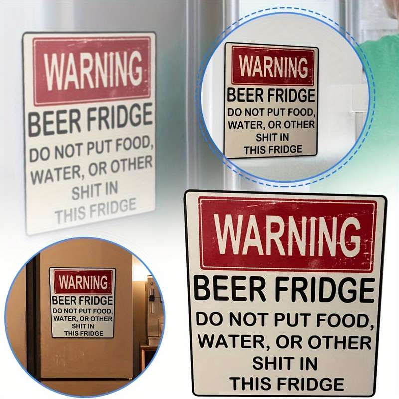 Warning Sign Sticker
