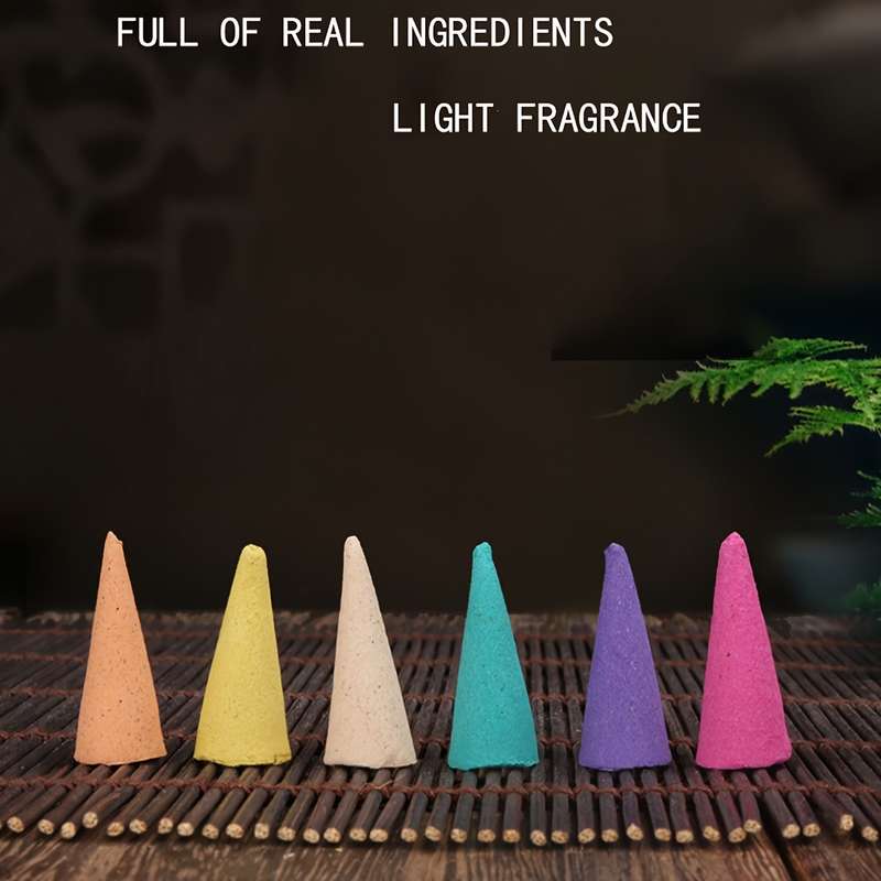 60pcs Lavender Blend Incense Cones