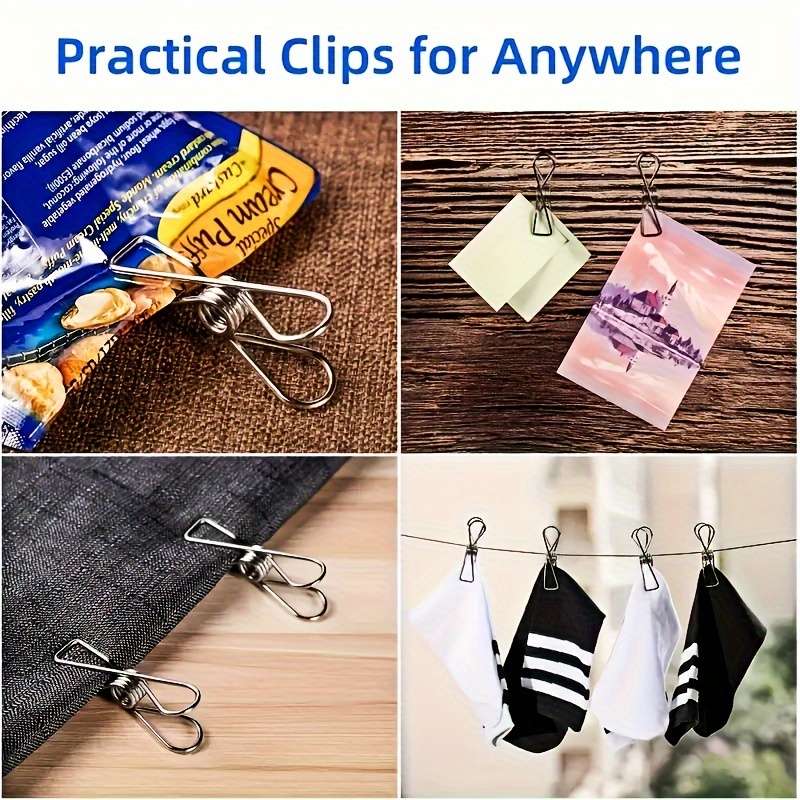 Value Pack 20pcs Stainless Steel Clothes Pins