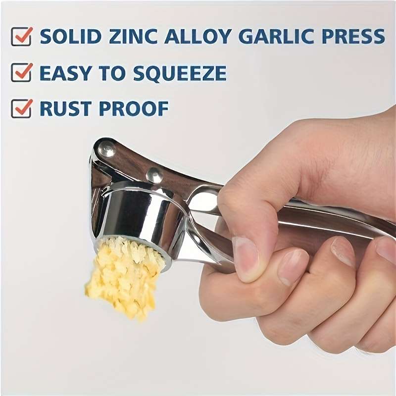 Titanium Garlic Press - 1 Pc