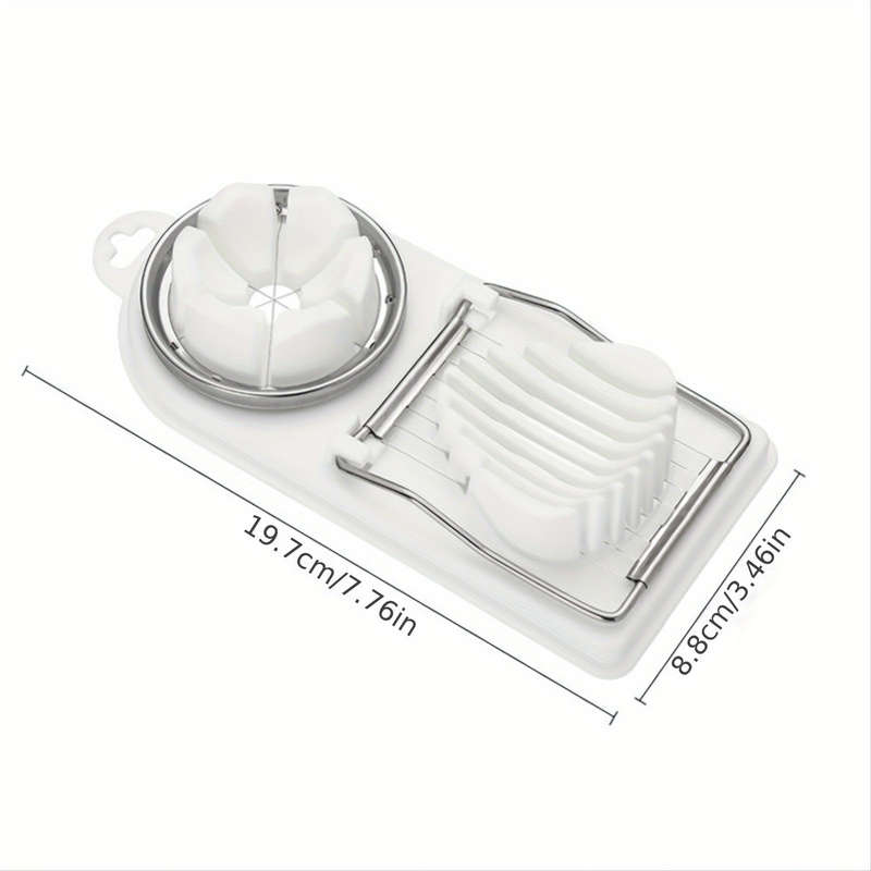 2-in-1 Stainless Steel Egg Slicer