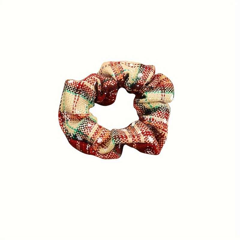 Christmas Charm Hair Scrunchies Set