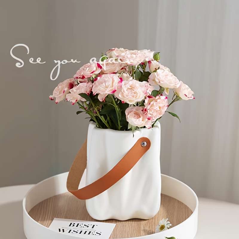 Boho-Chic Plastic Vase