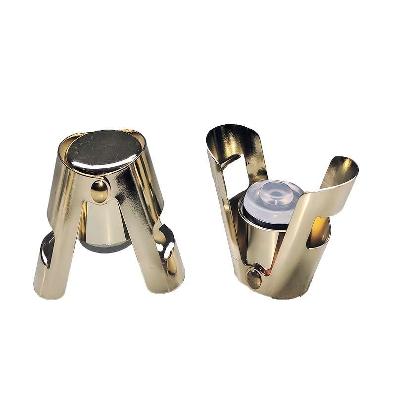 2-Piece Premium Stainless Steel Champagne Plug