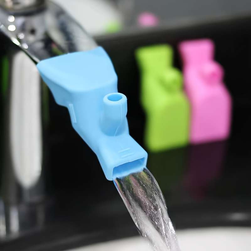 1pc Silicone Faucet Extender