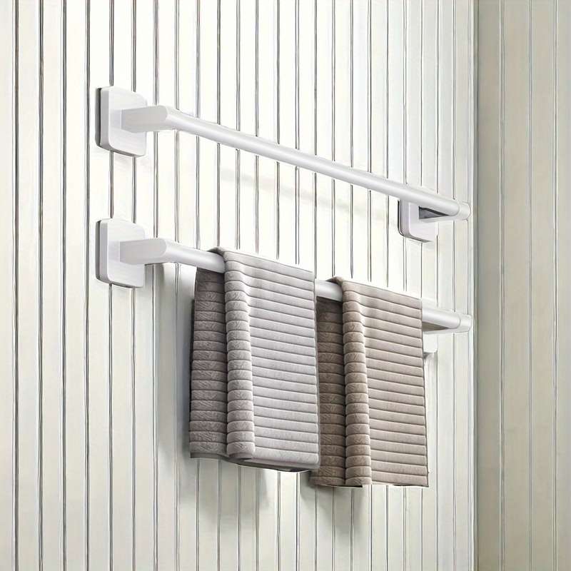 Easy-Install Aluminum Towel Bar