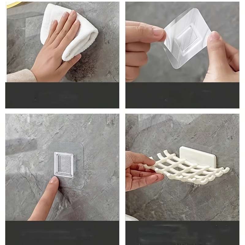 1pc Plastic Soap Dish Holder