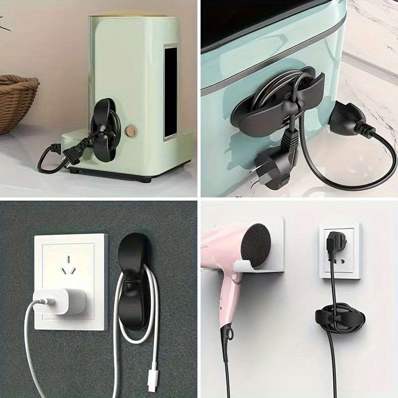 pcs Flexible Silicone Cable Organizers