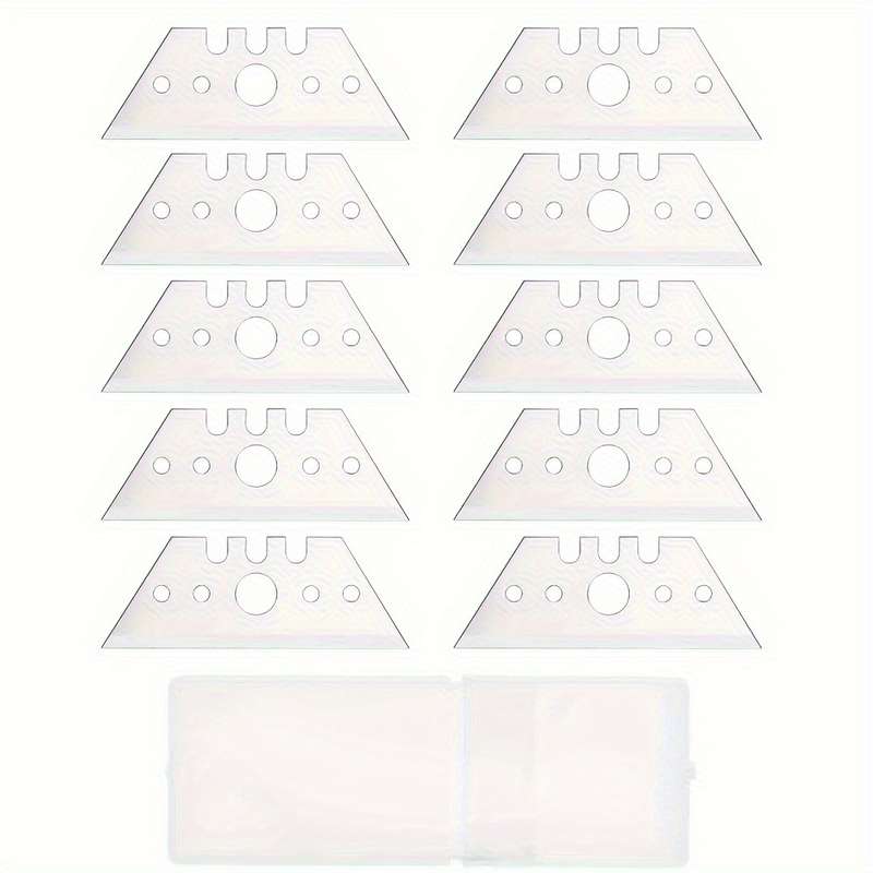 1 Box of 10pcs Trapezoidal Blade Set
