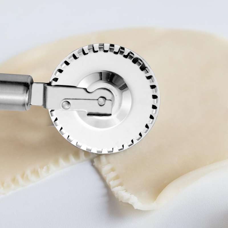 Versatile Stainless Steel Pastry Roller Cutter