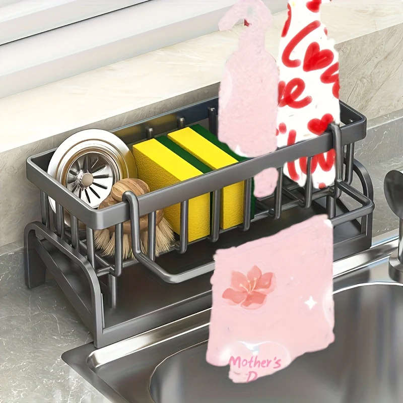 1 Piece Space Saving Kitchen Sink Organizer