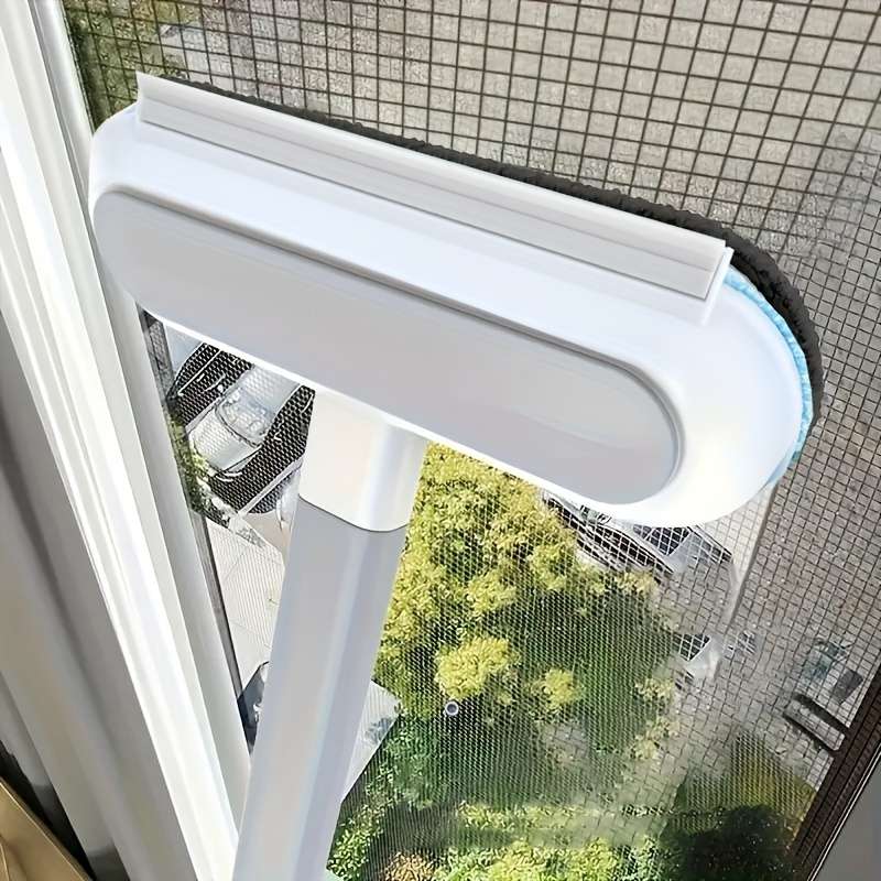 1pc Easy-Clean Detachable Window Screen Cleaner Brush with Ergonomic Handle