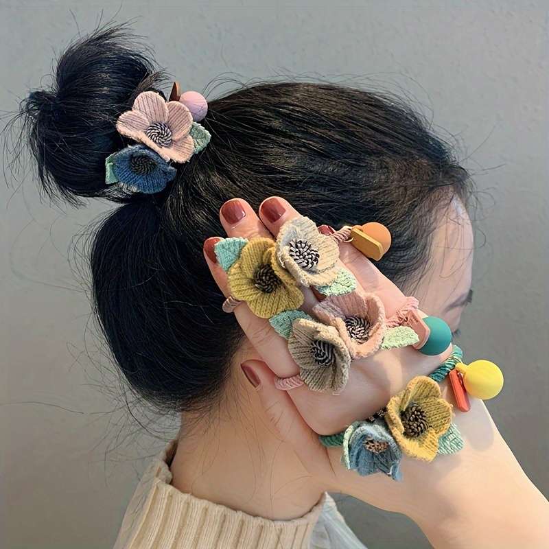 Elegant Rose Hair Tie