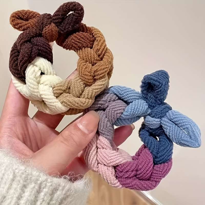 Vintage Minimalist Jersey Hair Ties