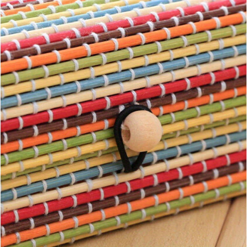 Mini Bamboo Storage Box