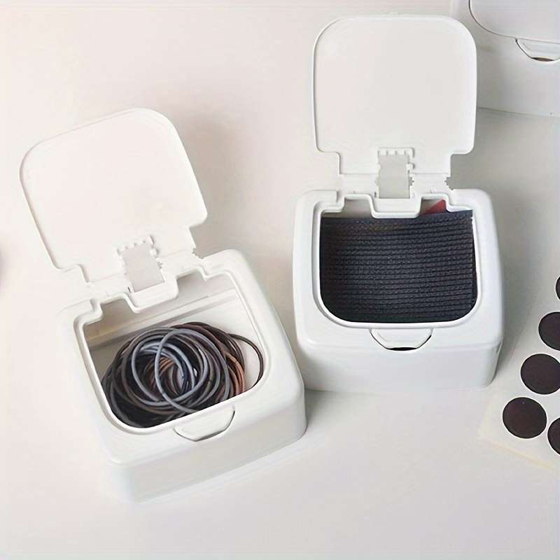Plastic Desktop Storage Box with Lid