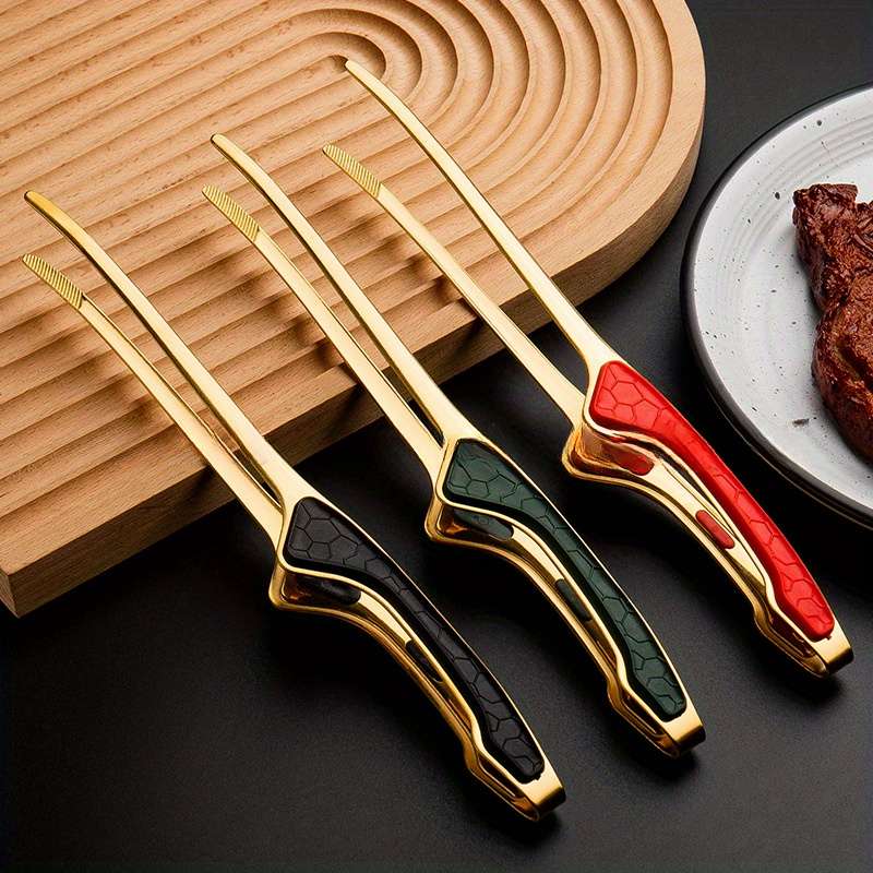 Stainless Steel Kitchen Tongs Serving Tongs