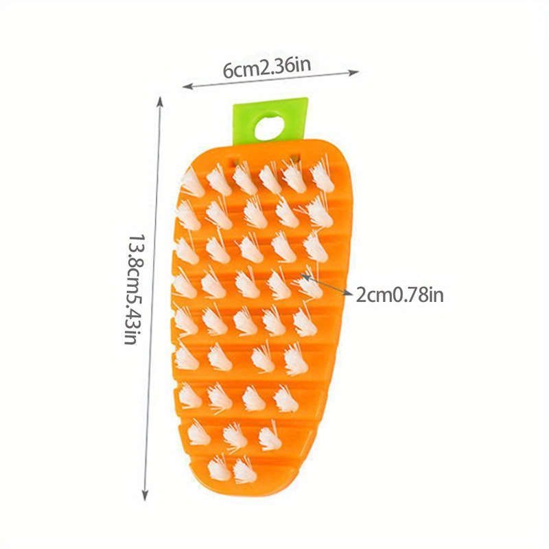 Multi-Functional Fruit And Vegetable Cleaning Brush