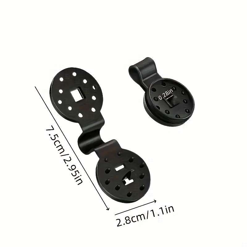Black Shade Cloth Clips