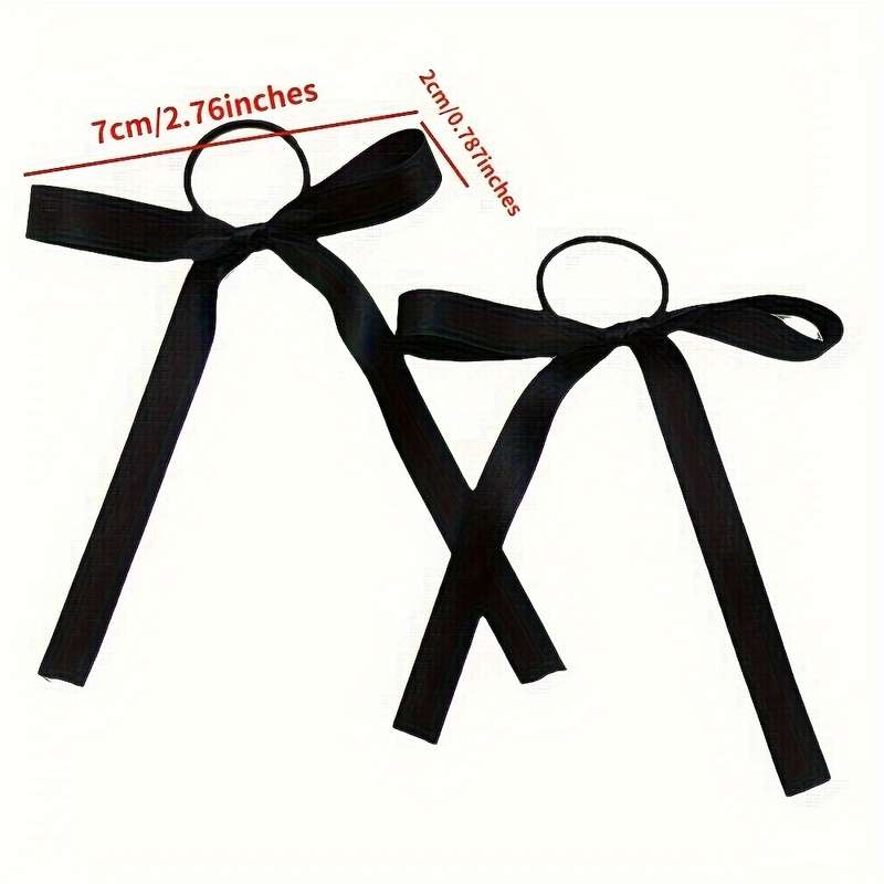 Elegant Bowknot Ribbon Hair Tie