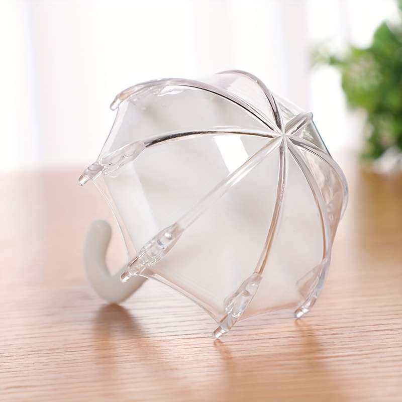 1pc Colorful Plastic Jewelry Storage Box -