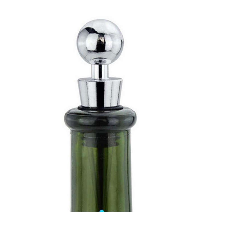 Wine Bottle Stopper Red Wine Beverage Champagne Preserver Cork Vacuum Sealed Bottle Cap Wedding Favo
