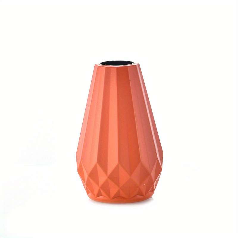 Geometric Teal Vase