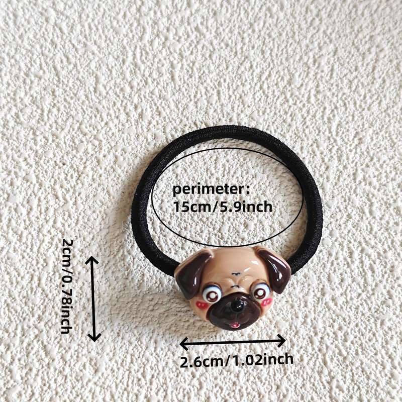 Pug Hair Ties