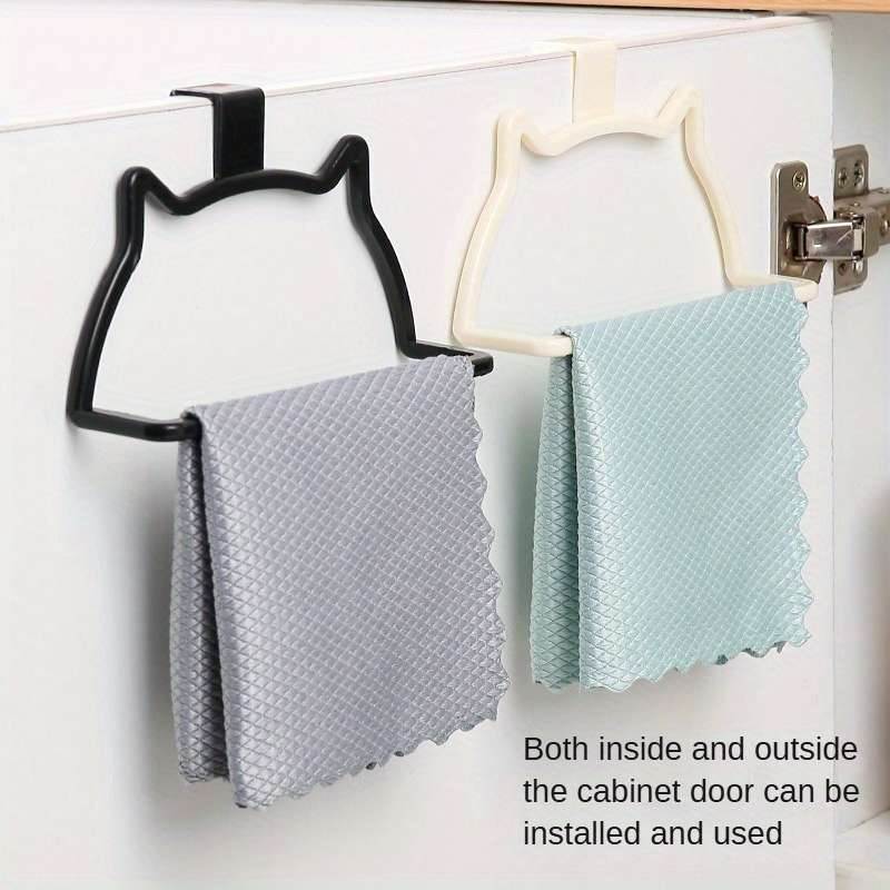 Bathroom towel rack