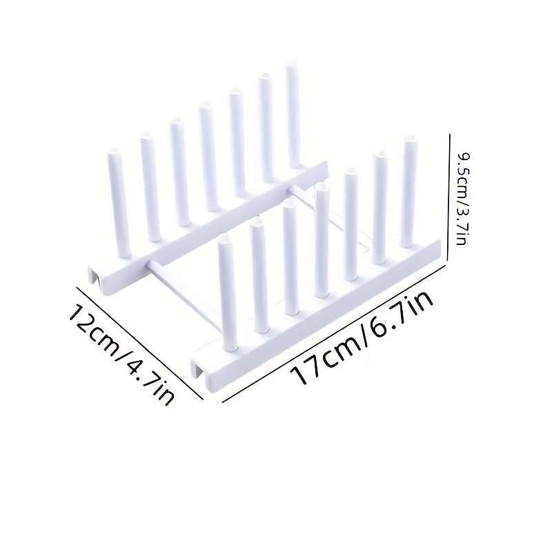 1pc Modern Plastic Kitchen Rack Organizer