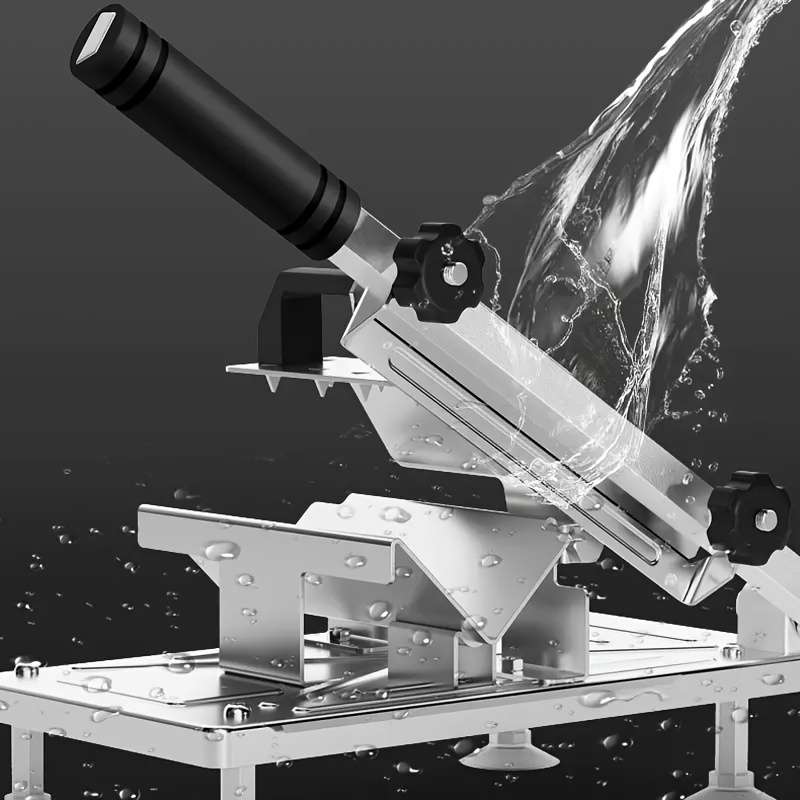 1pc Adjustable Stainless Steel Meat Slicer