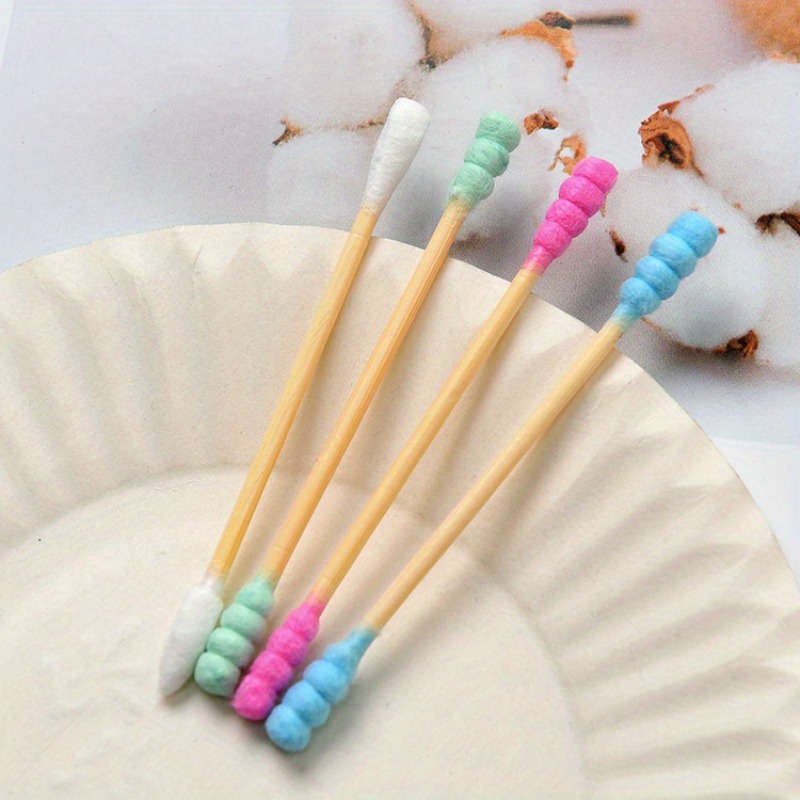 Double ended cotton swabs