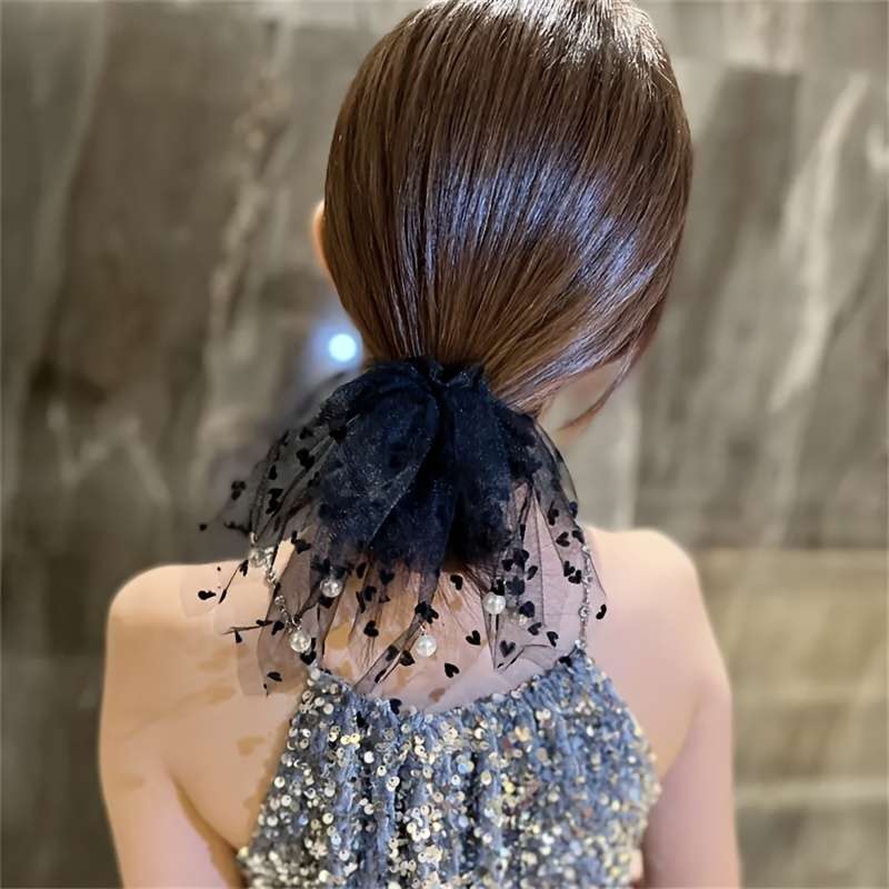 Elegant faux pearl headband
