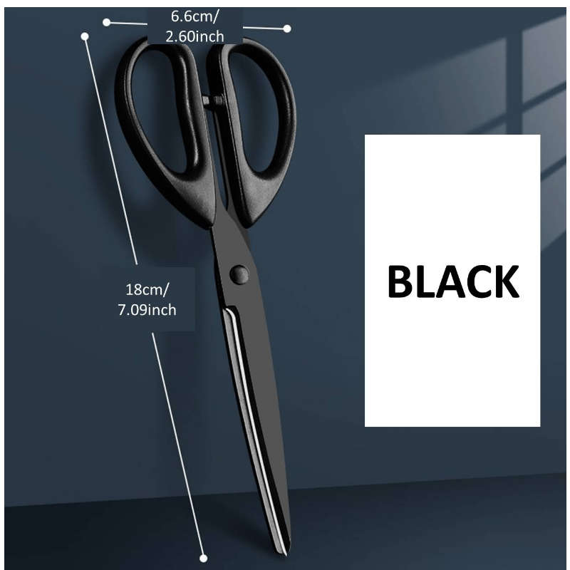 Versatile Black Blade Scissors