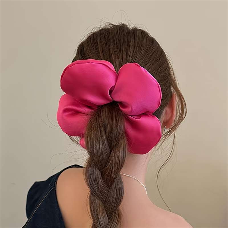 Elegant Satin Hair Scrunchie