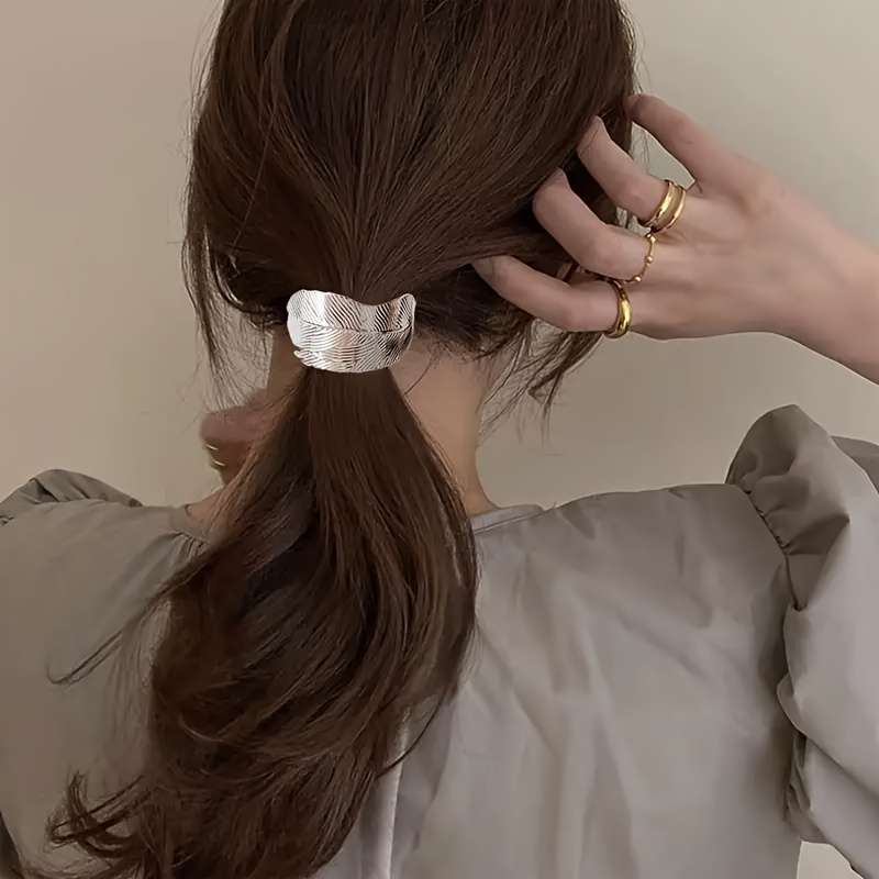 Bohemian Style Alloy Hair Tie Set