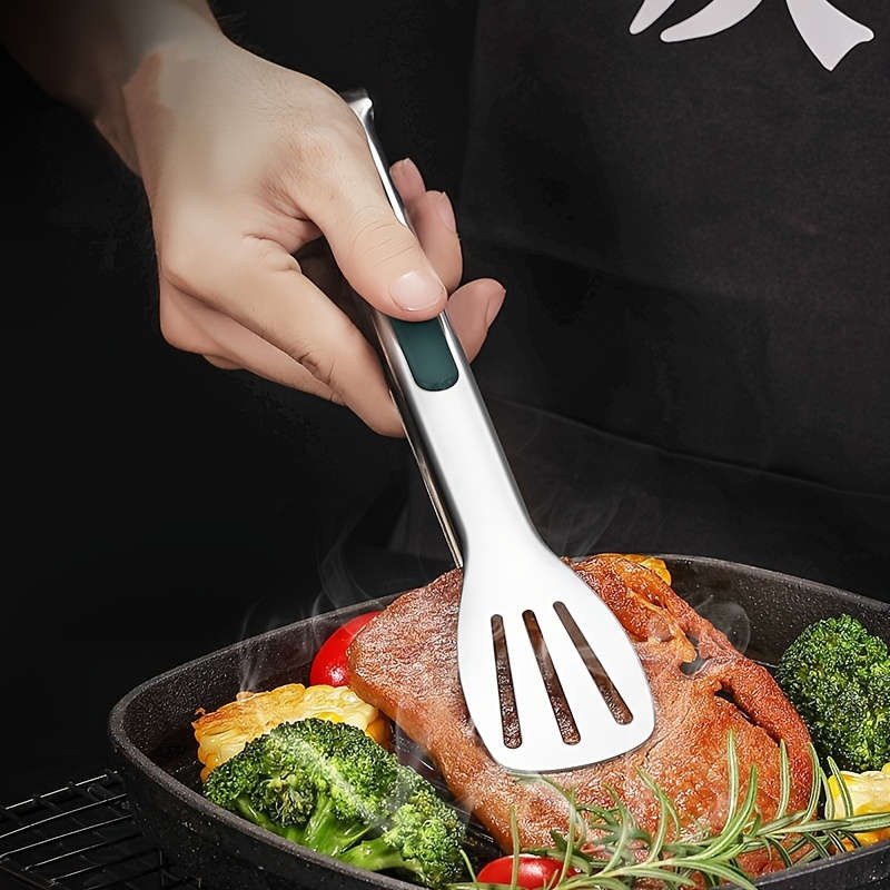 3pc Durable Stainless Steel Tongs