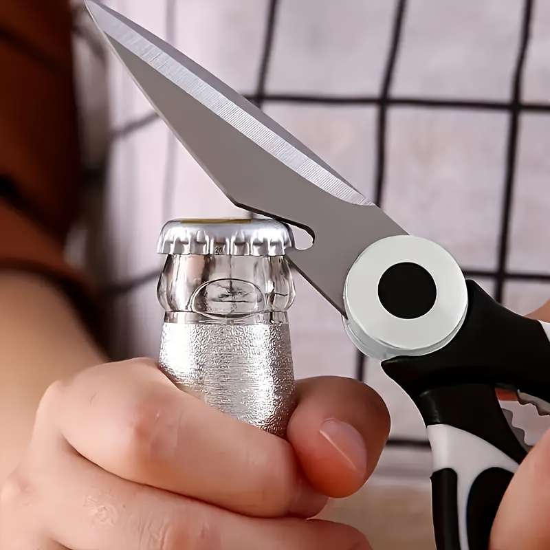 Heavy-Duty Stainless Steel Kitchen Scissors