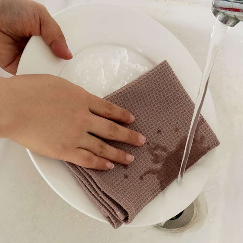 Modern Waffle Weave Kitchen Towels